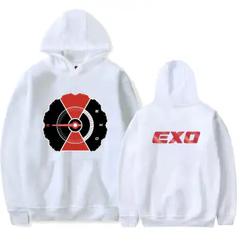 Exo Pullover Hoodie — Black Casual Ver.