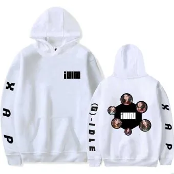 G-idle Pullover Hoodie I-DLE — Beige Collectible Ver.