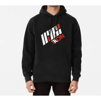 Ikon Oversized Hoodie CONTINUE — Black Limited Ver.