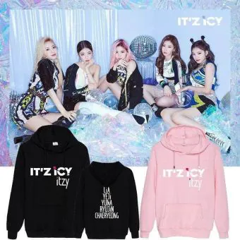 Itzy Zip Hoodie Itz Icy — Red Edition