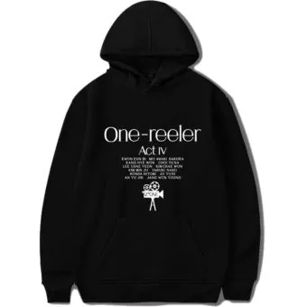 Iz*one Oversized Hoodie ACT IV — Black Stylish Ver.