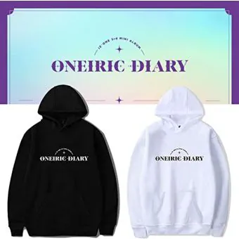 Iz*one Oversized Hoodie ONEIRIC DIARY — White Casual Ver.
