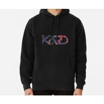 هودي أوفرسايز Kard — إصدار "KARD" — Kard Black Hoodie