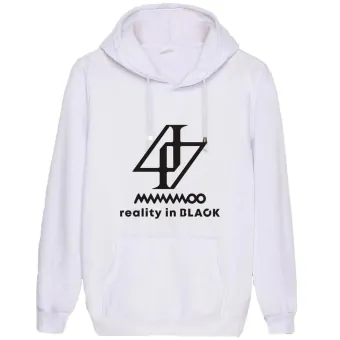 هودي بولوفر Mamamoo — إصدار "Signature" — Mamamoo Black Hoodie