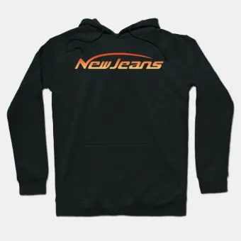 Newjeans Zip Hoodie Signature — Silver Retro Ver.