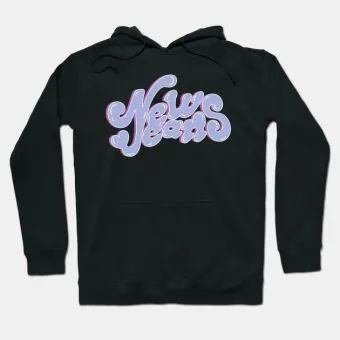 Newjeans Oversized Hoodie Signature — Navy Exclusive Ver.