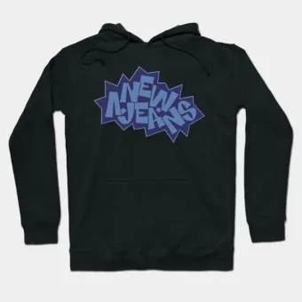 Newjeans Unisex Hoodie Signature — Gold Edition