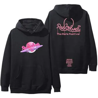 Red Velvet Zip Hoodie RVF — Beige Limited Ver.