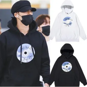 Seventeen Pullover Hoodie Chill Music — Red Classic Ver.