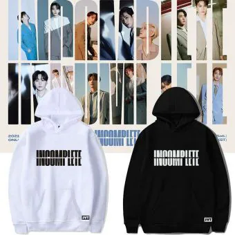 هودي Seventeen — إصدار "SEVENTEEN" — Seventeen Black Hoodie