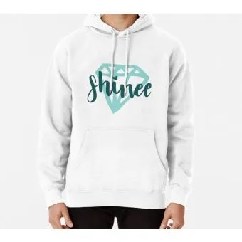 هودي يونيسكس Shinee — إصدار "Collective" — Shinee Black Hoodie