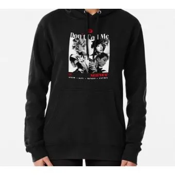 هودي بولوفر Shinee — إصدار "Don" — Shinee Black Hoodie