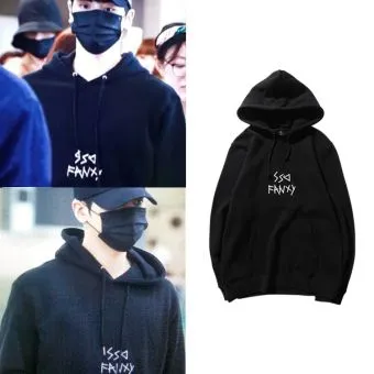 Shinee Unisex Hoodie JONGHYUN FANXY — White Exclusive Ver.