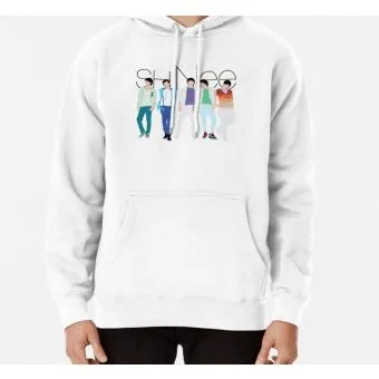 Shinee Pullover Hoodie Replay Era — White Premium Ver.