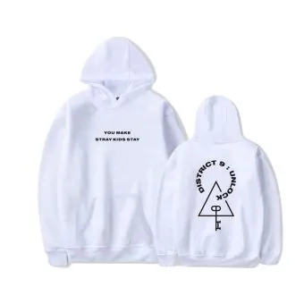Stray Kids Pullover Hoodie DISTRICT — Red Classic Ver.