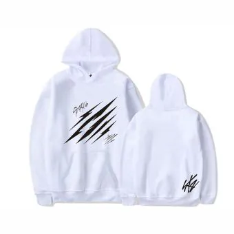 Stray Kids Oversized Hoodie Scars — Navy Deluxe Ver.