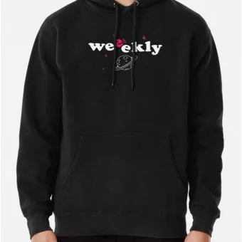 Weeekly Pullover Hoodie — Black Deluxe Ver.