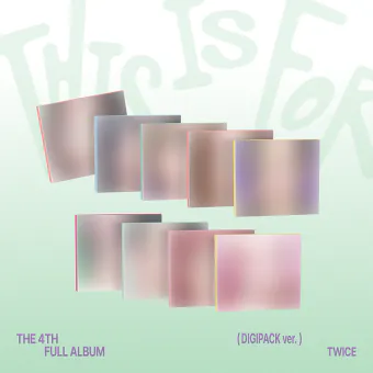 البوم اصلي النسخة العشوائية TWICE 4th THIS IS FOR