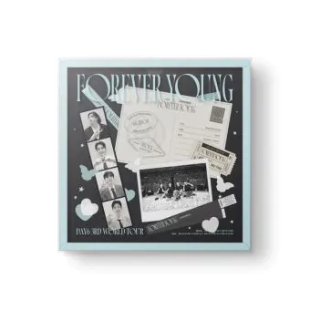 DAY6 FOREVER YOUNG Blu-ray contents: photobook, photocards, Blu-ray discs, stickers, and special items