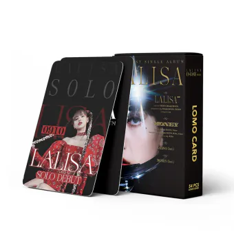 LISA Photocard Set SOLO DEBUT - Gift Pick — White Premium Ver.