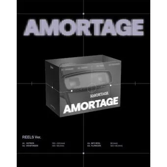 البوم اصلي JISOO Mini Album AMORTAGE REELS Ver