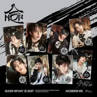 Official Product Stray Kids SKZHOP HIPTAPE 合 HOP ACCORDION Ver Random Ver