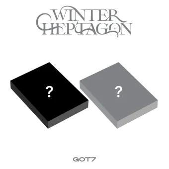البوم اصلي النسخة الكاملة GOT7 WINTER HEPTAGON 2CD