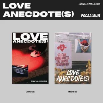 البوم اصلي EVNNE 5th Mini Album LOVE ANECDOTES POCA Ver النسخة العشوائية