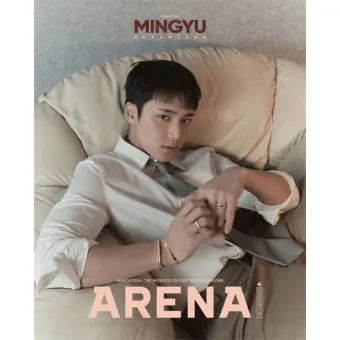 Official Product ARENA HOMME 202403 A Type Cover SEVENTEEN MINGYU