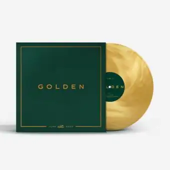Official Product Jung Kook GOLDEN Color LP