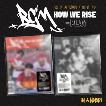 IN A MINUTE – HOW WE RISE - PLAY album — front cover