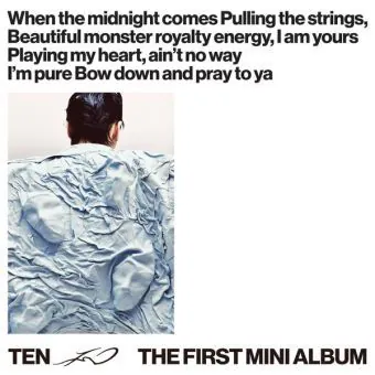 Official Album TEN 1st Mini Album TEN SMini Ver Smart Album