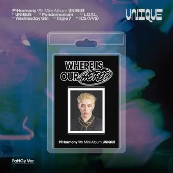 P1Harmony — 9th Mini Album UNIQUE — FaNCy — Random Version