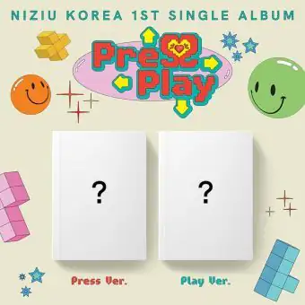 Official Album NiziU 1st Single Album Press Play Random Ver