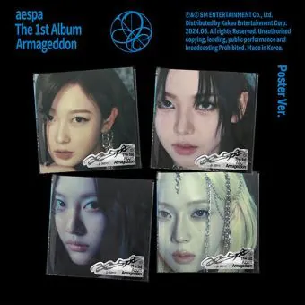 Official Album aespa The 1st Album Armageddon Random Ver