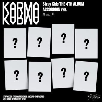 Stray Kids 4th Album KARMA ACCORDION Ver Random Ver