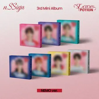البوم اصلي النسخة العشوائية nSSign 3rd Love Potion NEMO Ver