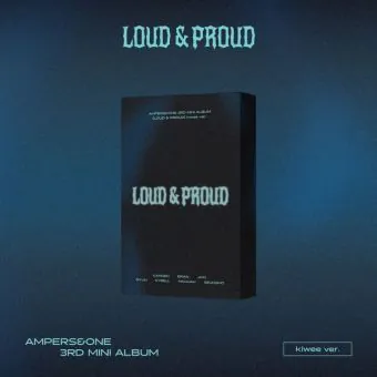 البوم اصلي AMPERS&ONE 3rd Mini Album LOUD & PROUD kiwee Ver LIMITED EDITION