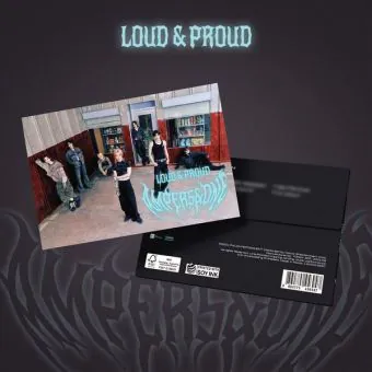 البوم اصلي AMPERS&ONE 3rd Mini Album LOUD & PROUD POSTCARD Ver