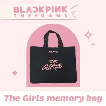 البوم اصلي BLACKPINK THE GAME THE GIRLS MEMORY BAG LIMITED