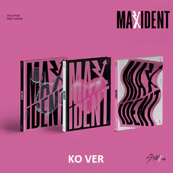 Official Stray Kids MAXIDENT GO Ver STANDARD LIMITED الكمية جدا محدودة Full Set