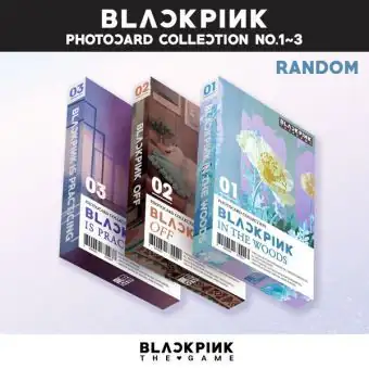 البوم اصلي النسخة العشوائية BLACKPINK THE GAME PHOTOCARD COLLECTION No13