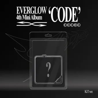 EVERGLOW — الميني ألبوم الرابع CODE — Kit Album — النسخة العشوائية