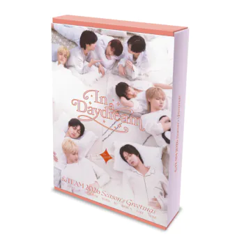 محتويات مجموعة &TEAM 2026 Season’s Greetings — In a Daydream: تقويم، دفتر يوميات، وبطاقات صور