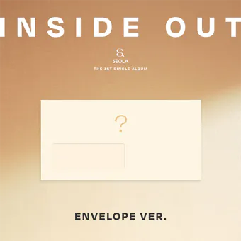 Official Album SEOLA The 1st Single Album INSIDE OUT ENVELOPE VER
