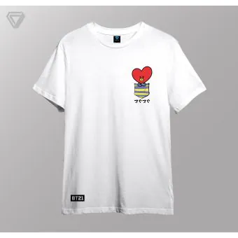 Bt21 T shirt — Silver Exclusive Ver.