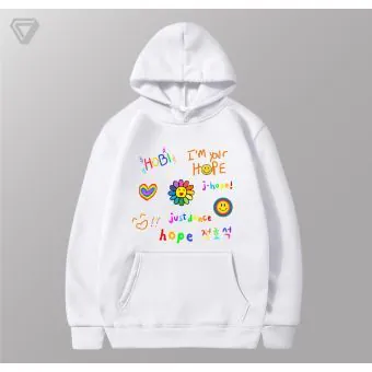 هودي يونيسكس Bts — إصدار "BTS" — Bts Black Hoodie