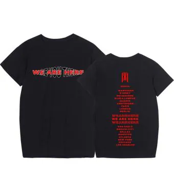 Monsta X T shirt Monsta — White Exclusive Ver.