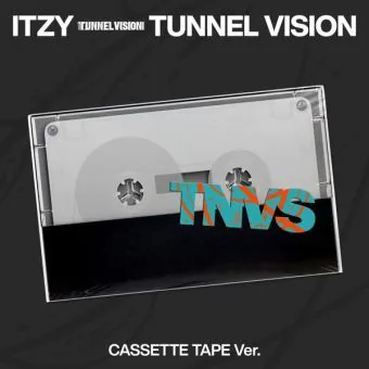 غلاف ألبوم ITZY TUNNEL VISION نسخة الكاسيت