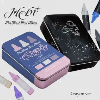 البوم اصلي النسخة العشوائية Hebi 1st Chroma Crayon Ver